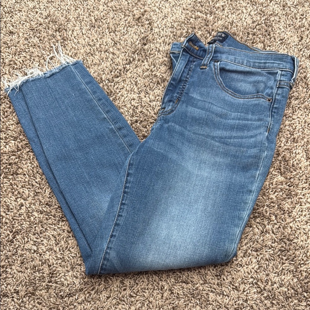 J. Crew Factory 9” high rise skinny